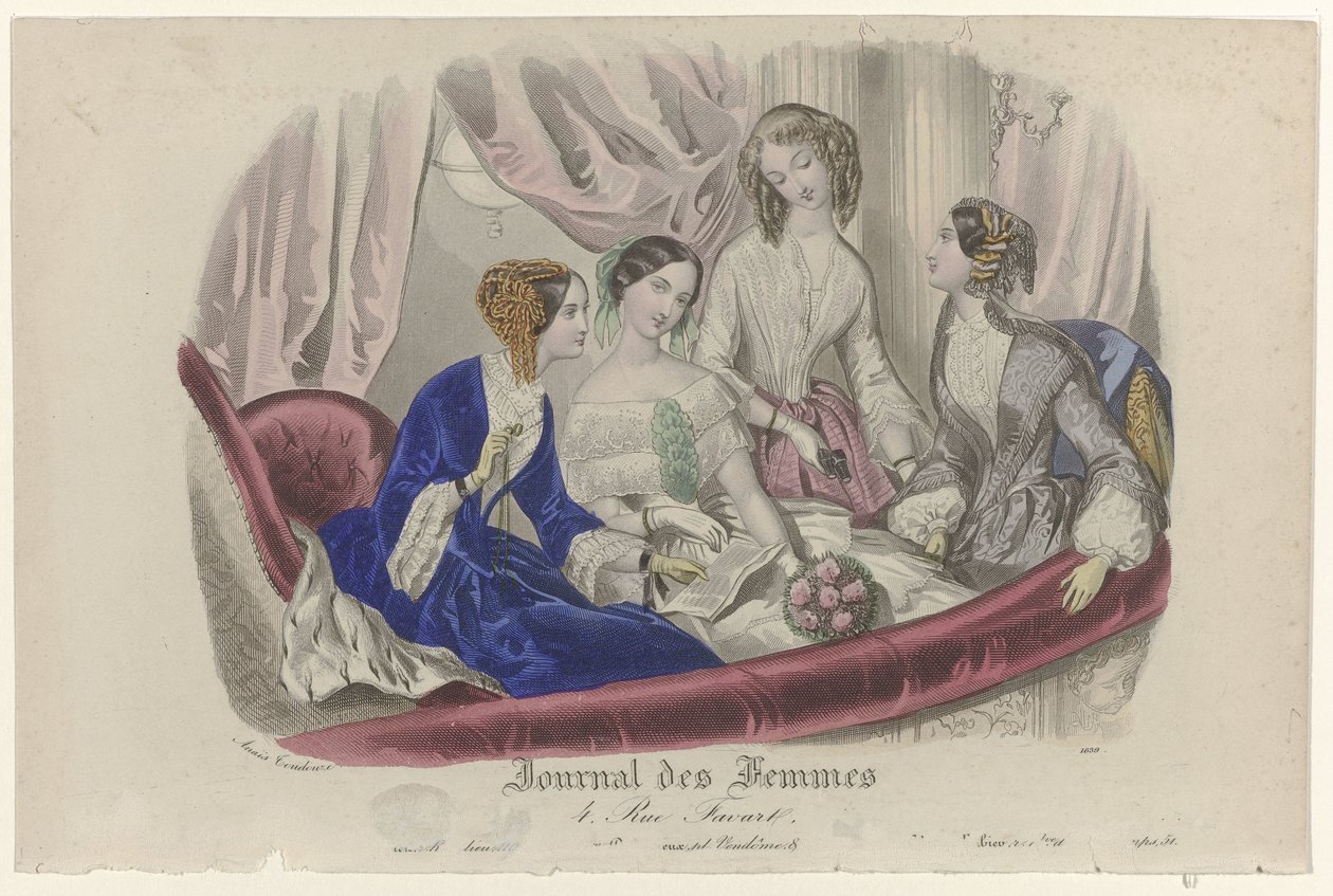 Kadın Dergisi, 1840-1851, Levha 1639 by Anonymous