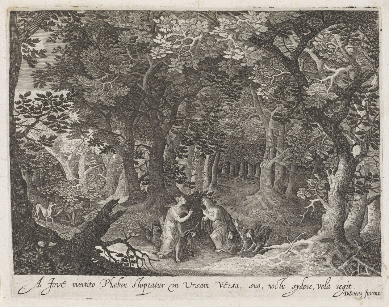 Jüpiter ve Callisto Ovid