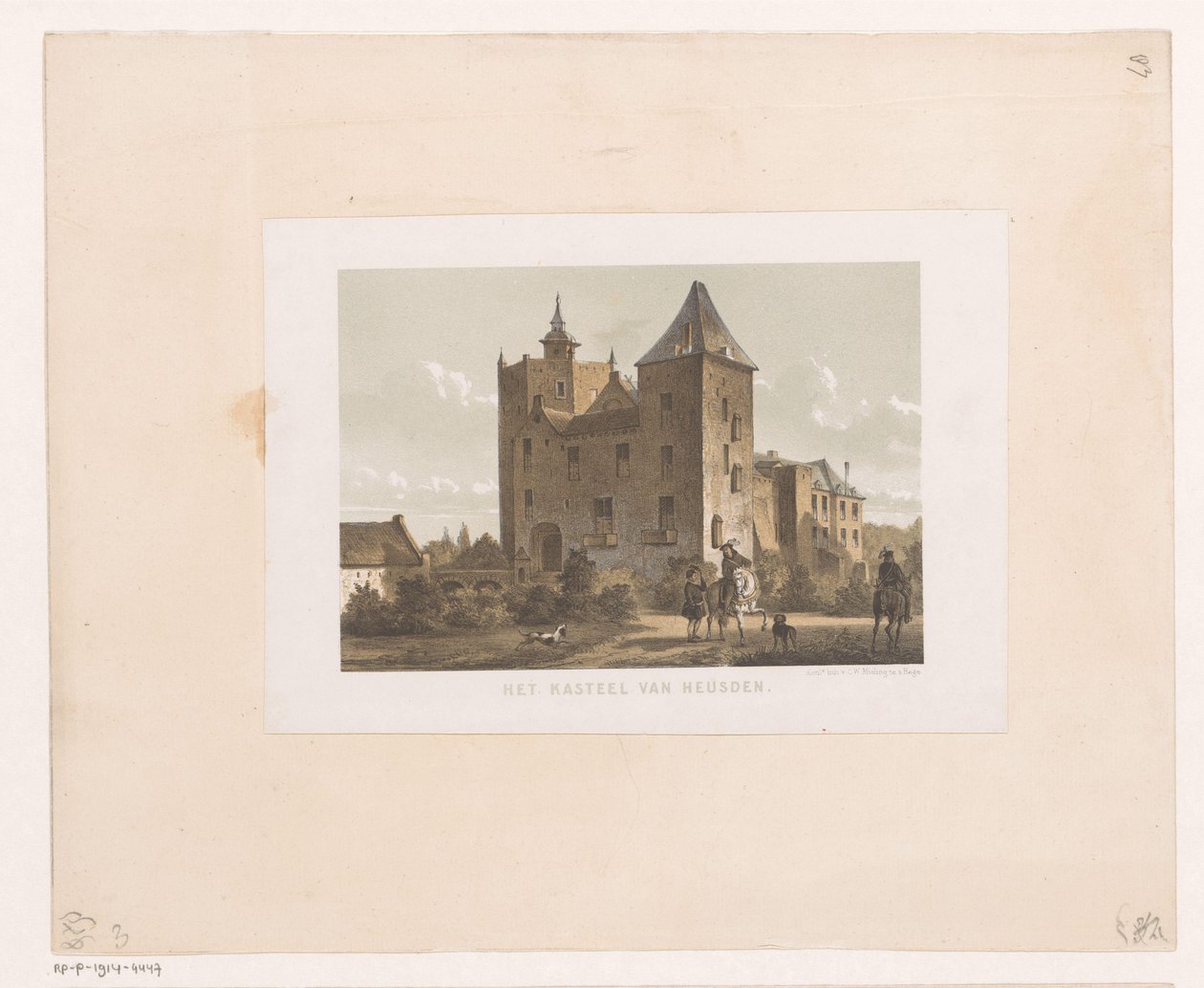 Heusden Kalesi Heusden Kalesi (nesne üzerindeki başlık) by Anonymous
