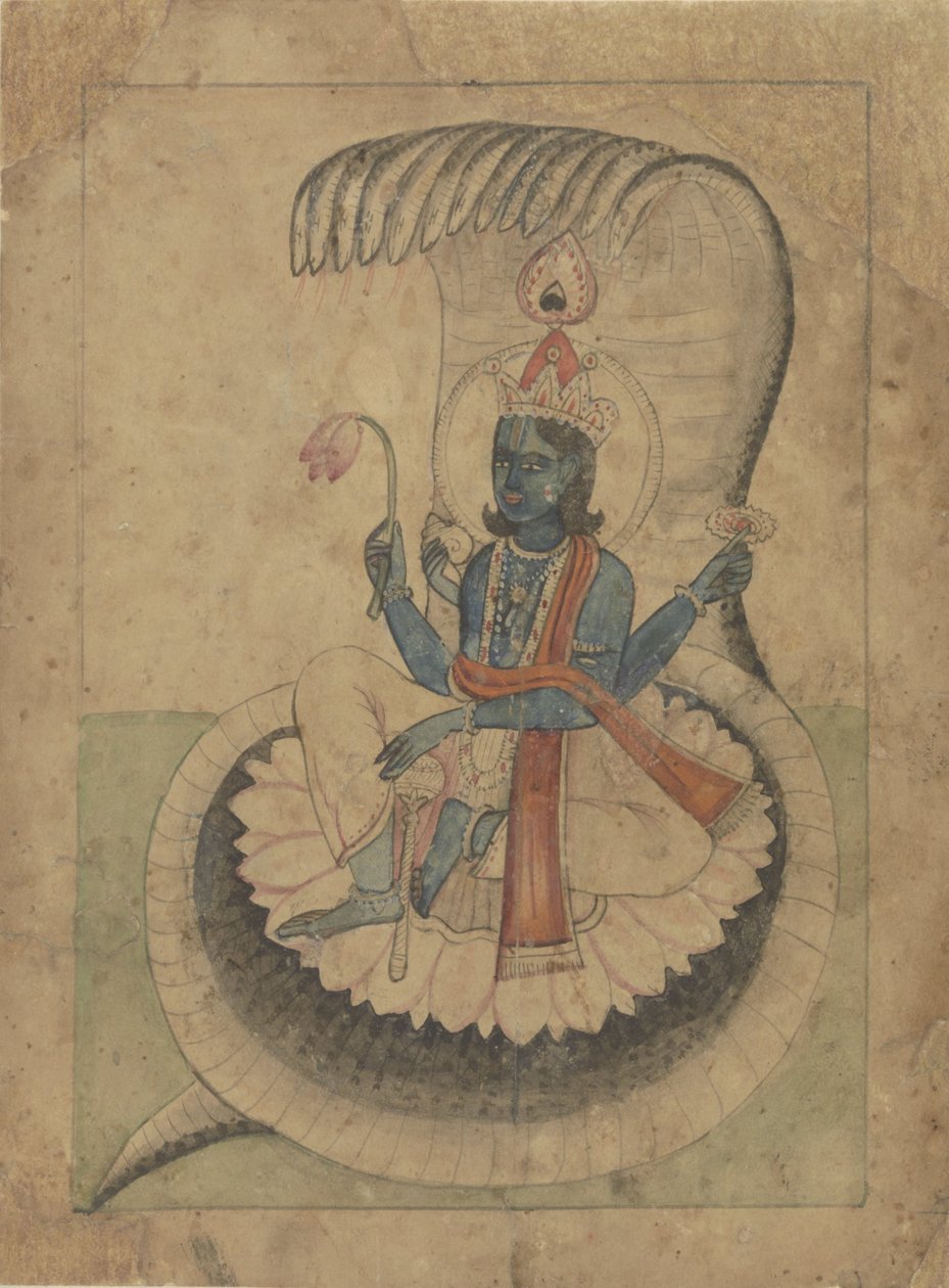 Krishna tahtında by Anonymous