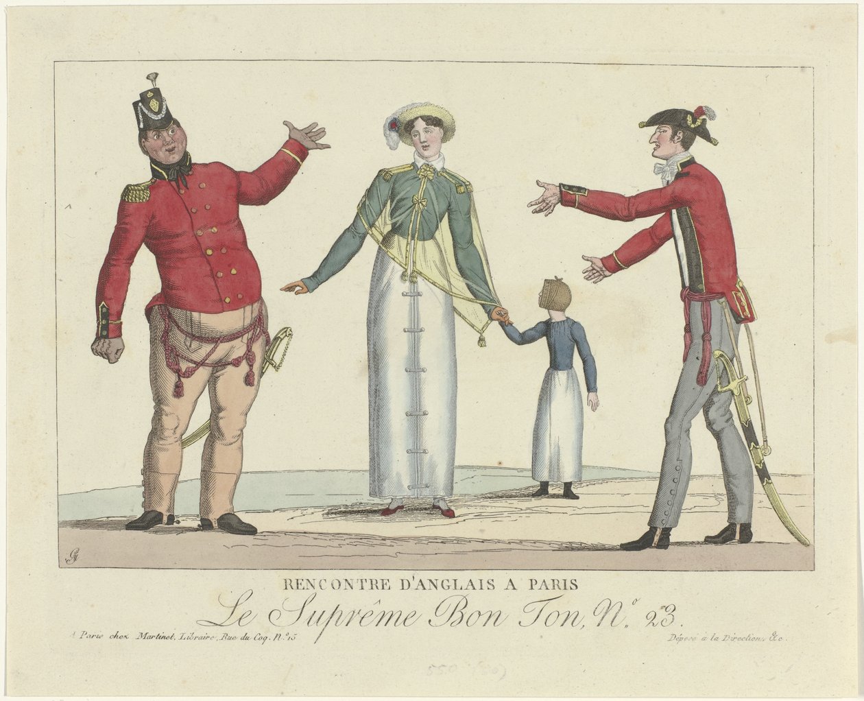 Le Suprême Bon Ton, 1800-1815, No. 23: Paris