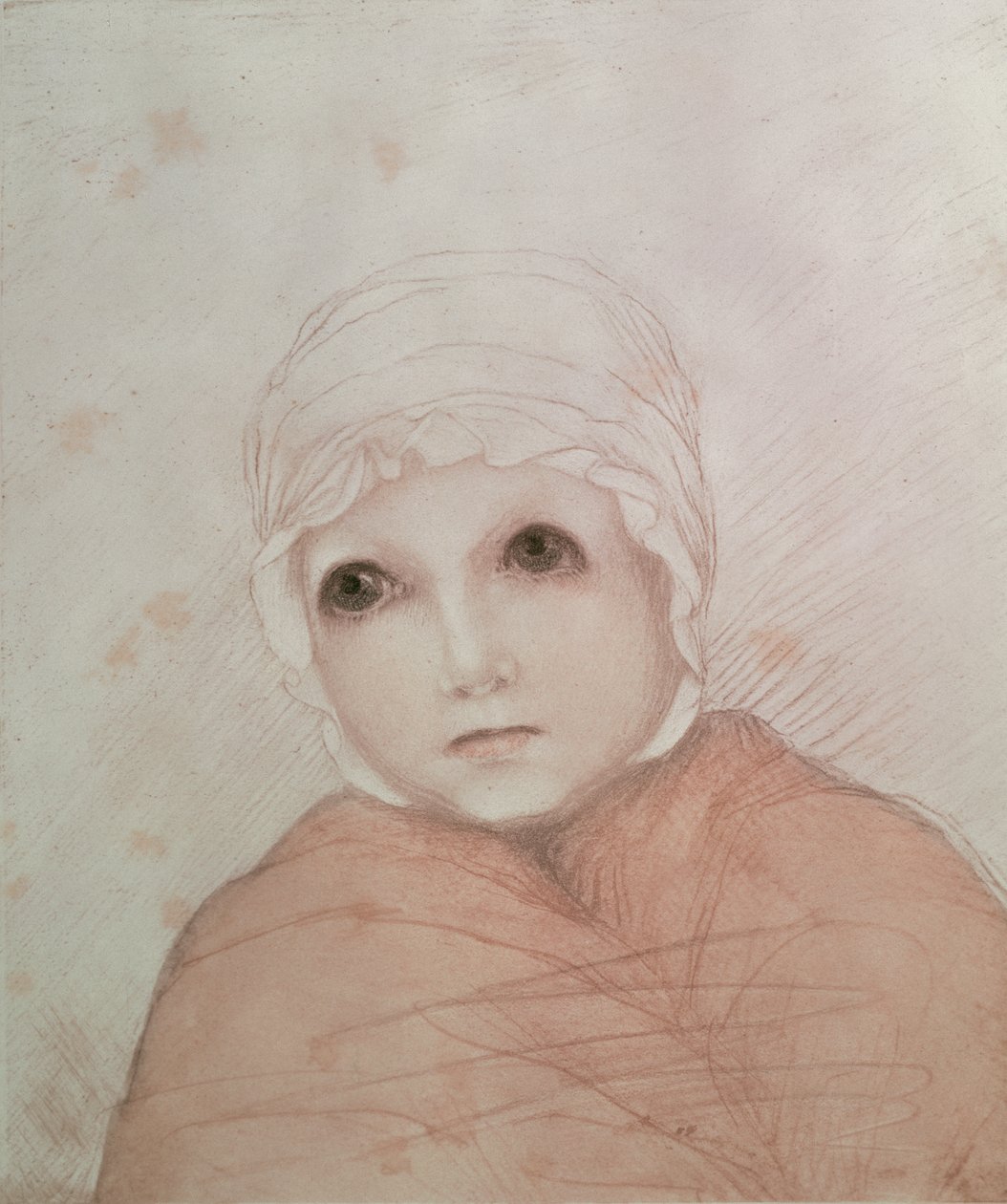 Margaret Fleming (1803-11), çocuk yazar (çizim) by Anonymous