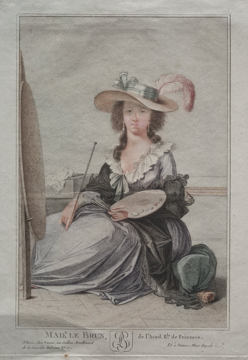 Bayan Vigee Lebrun by Anonymous
