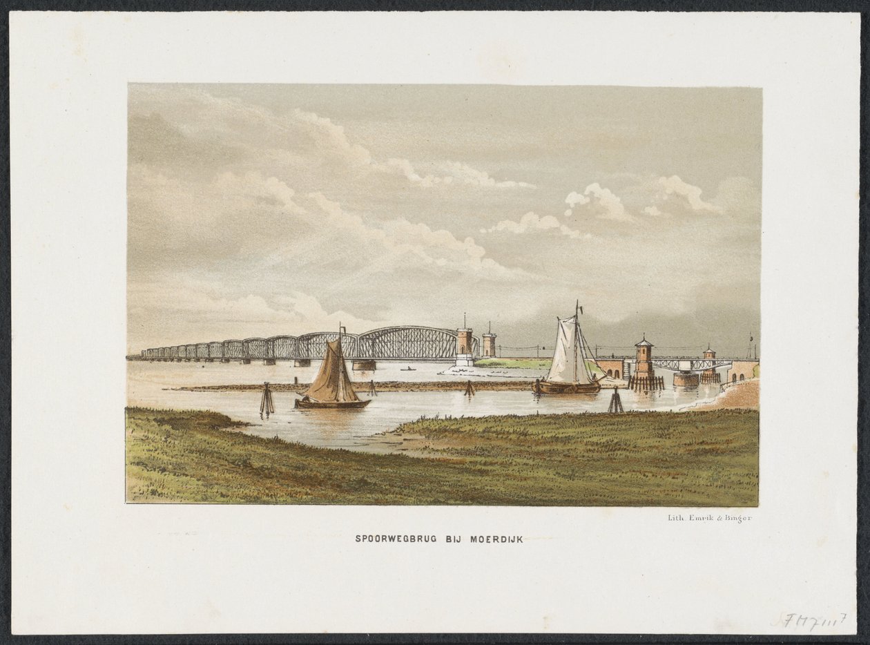 Moerdijk Köprüsü, 1871 Moerdijk