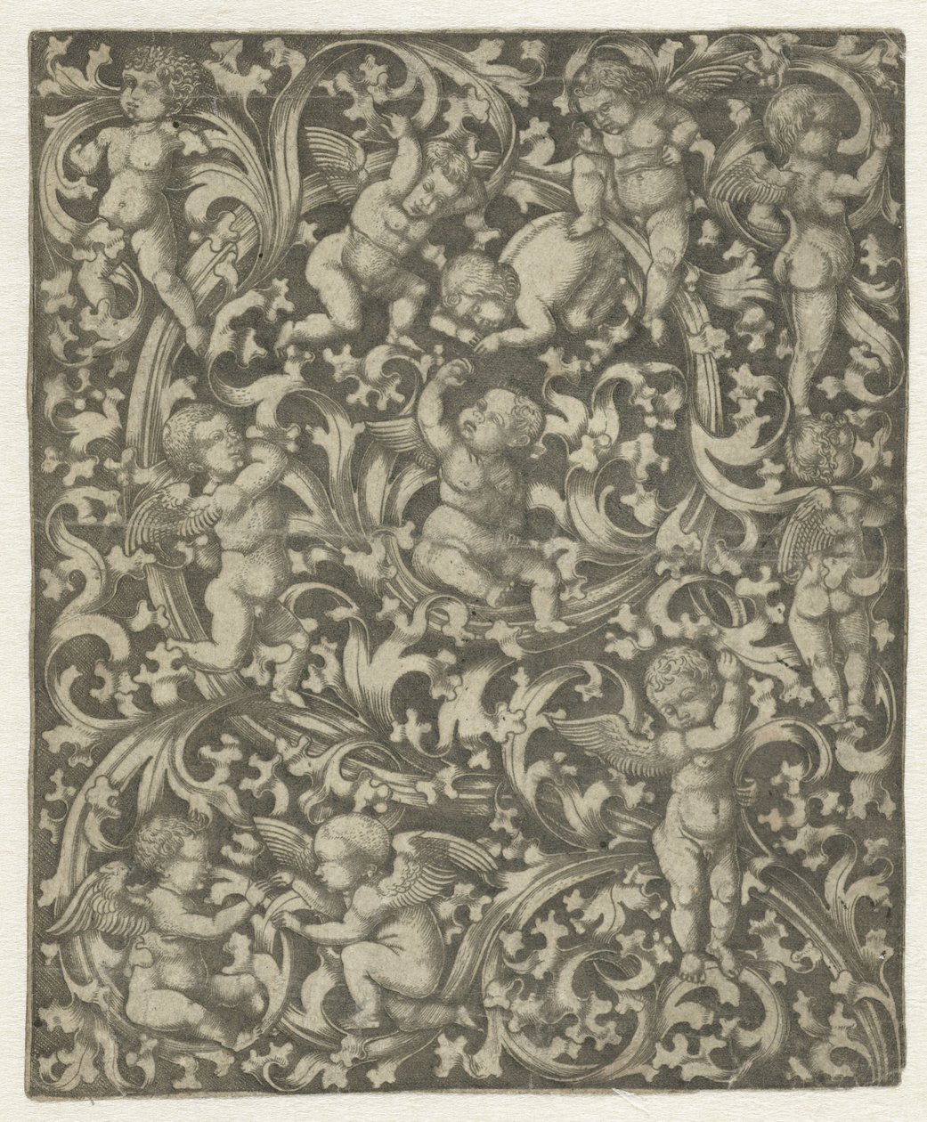 Putti ile süsleme by Anonymous