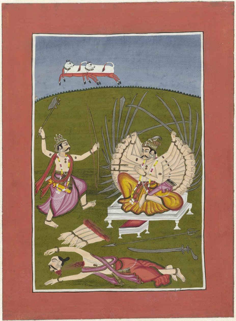 Parasurama (Vishnu'nun baltalı Rama olarak enkarnasyonu) Vishnu'nun Avatarları (dizi başlığı) by Anonymous
