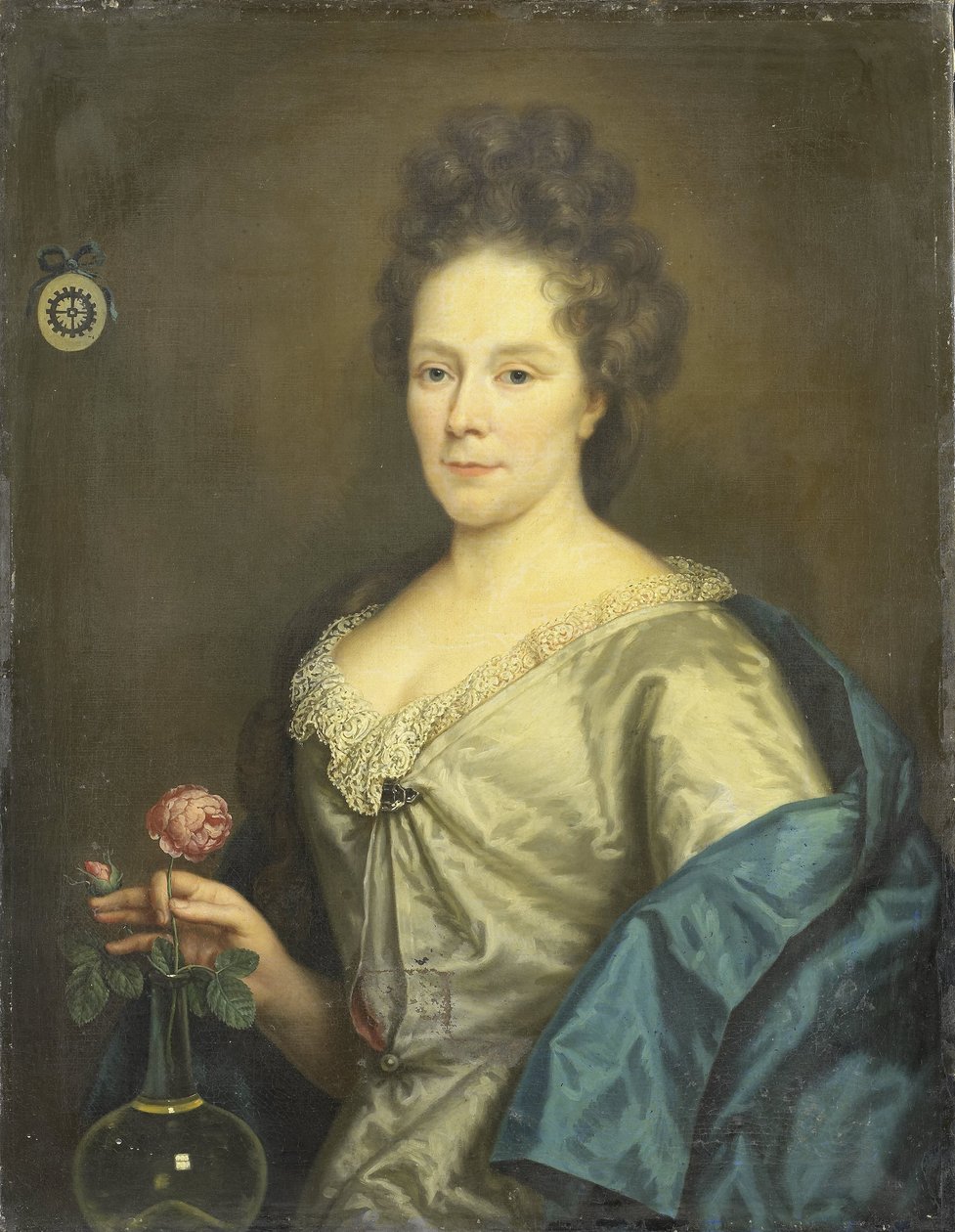 Anna Maria van Hogendorp'un (1655-1727) portresi. François Leydecker'in İkinci Karısı by Anonymous