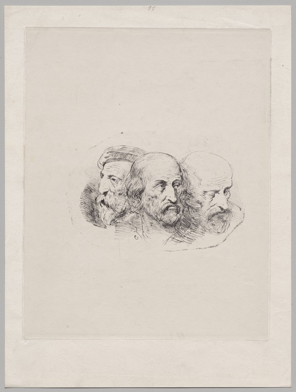 Nicolas Toussaint Charlet'in Portresi by Anonymous