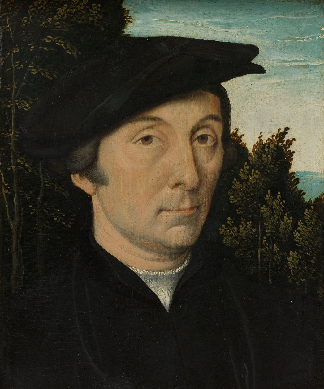 bir adam portresi by Anonymous