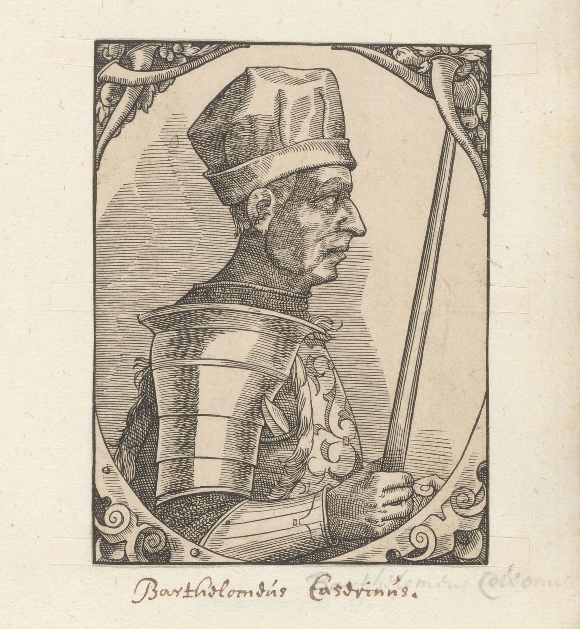 Portret van Bartolomeo Colleoni by Anonymous