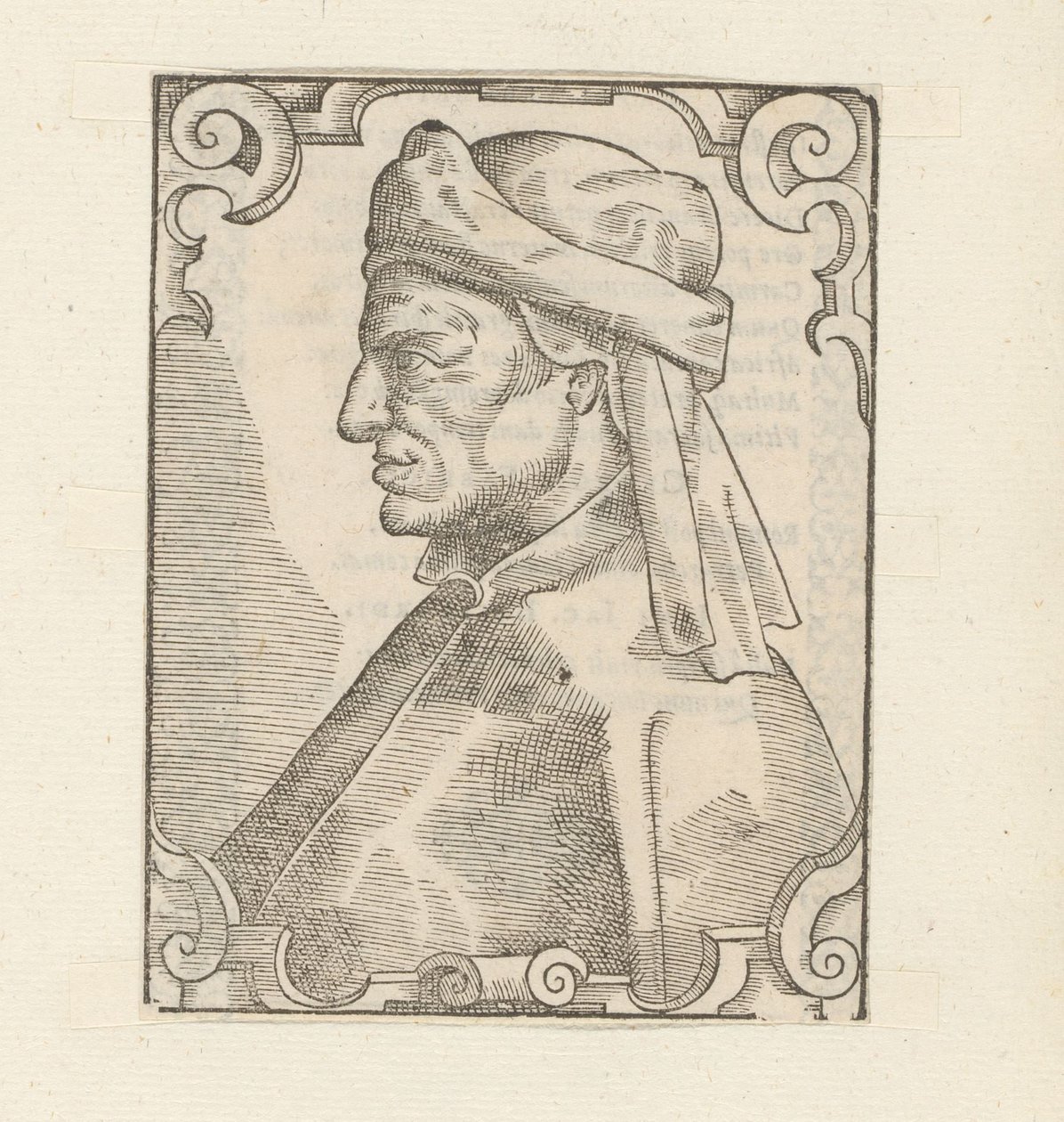 Portret van Bartolus van Sassoferrato by Anonymous