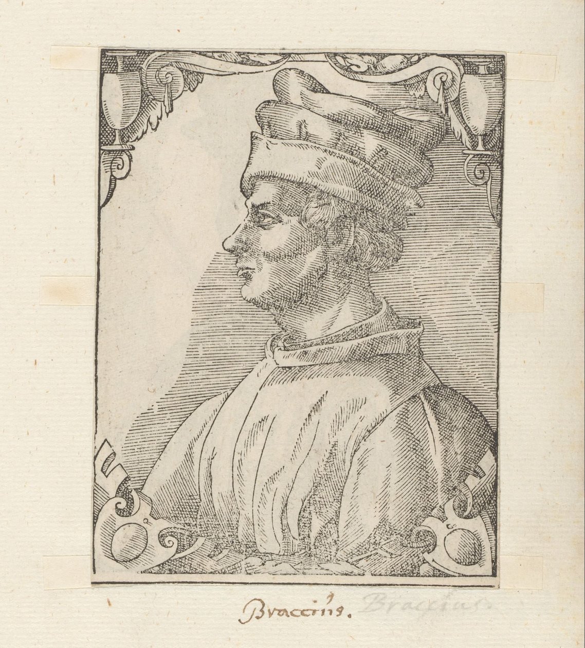 Portret van Braccio da Montone by Anonymous