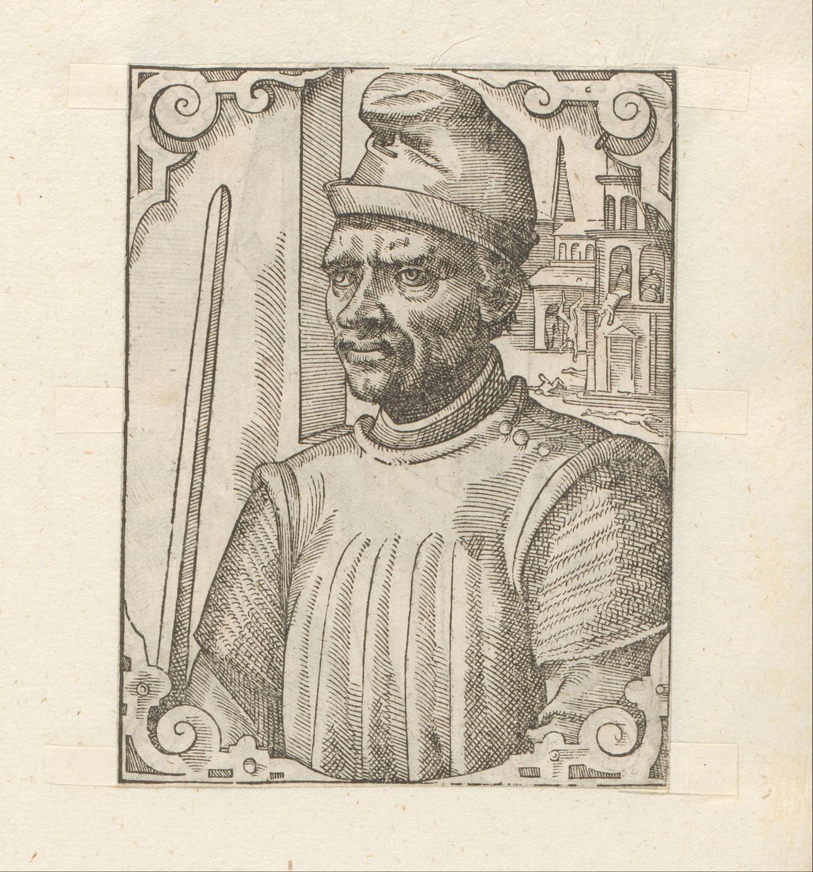 Portret van Cabrinus Fondalius by Anonymous