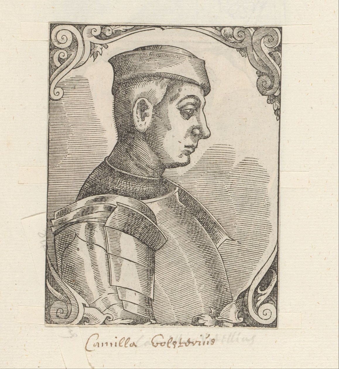 Portret van Camillus by Anonymous