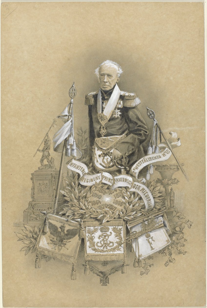 Hollanda Prensi Frederik'in Portresi by Anonymous
