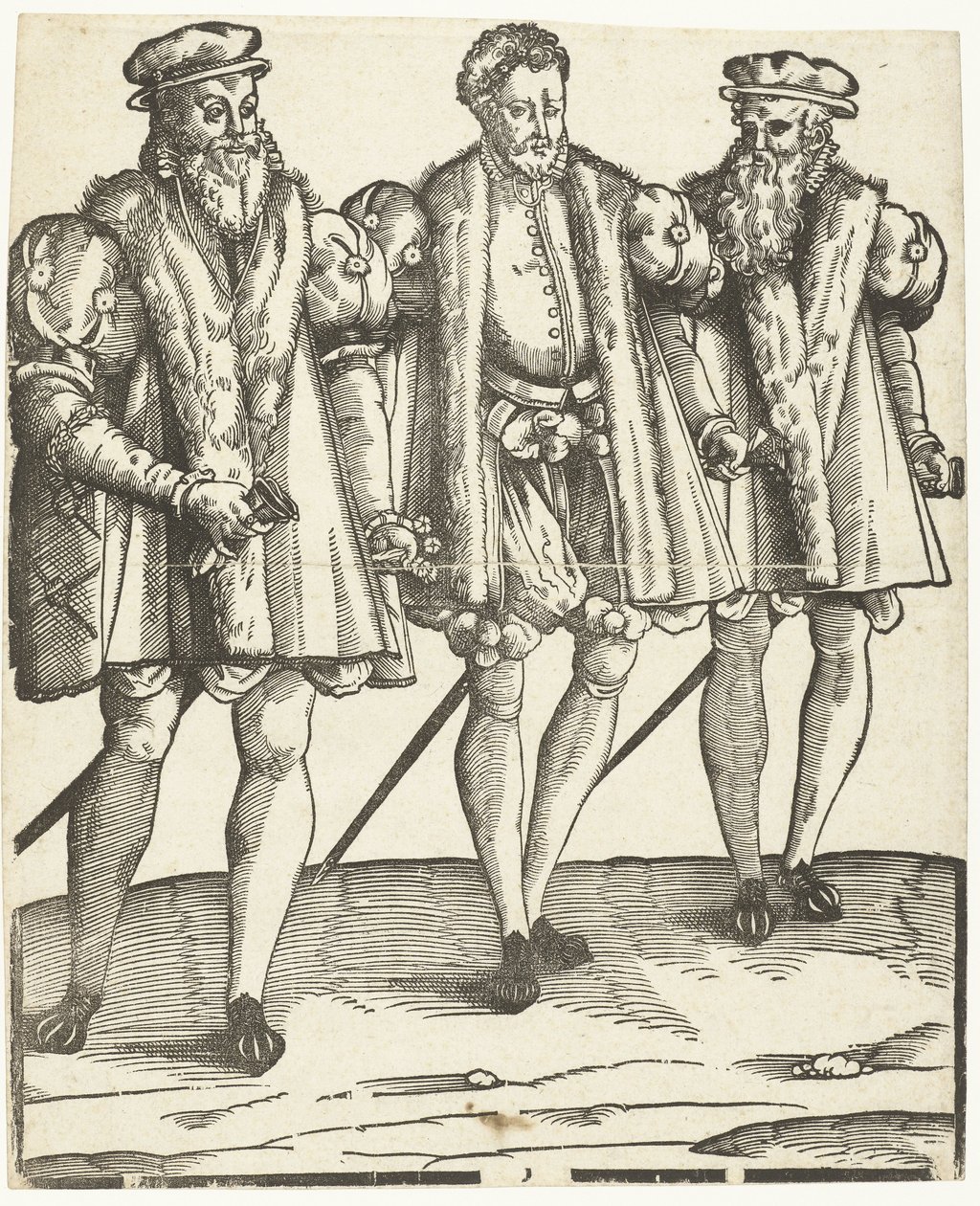Gaspard, Francois ve Odet de Coligny