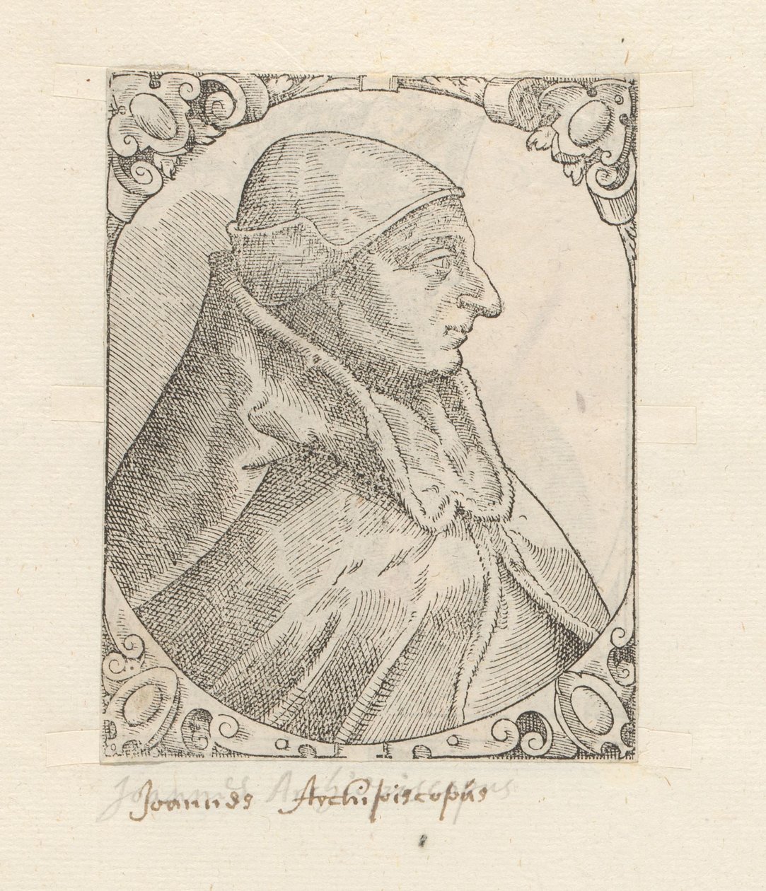 Portret van Giovanni Visconti by Anonymous