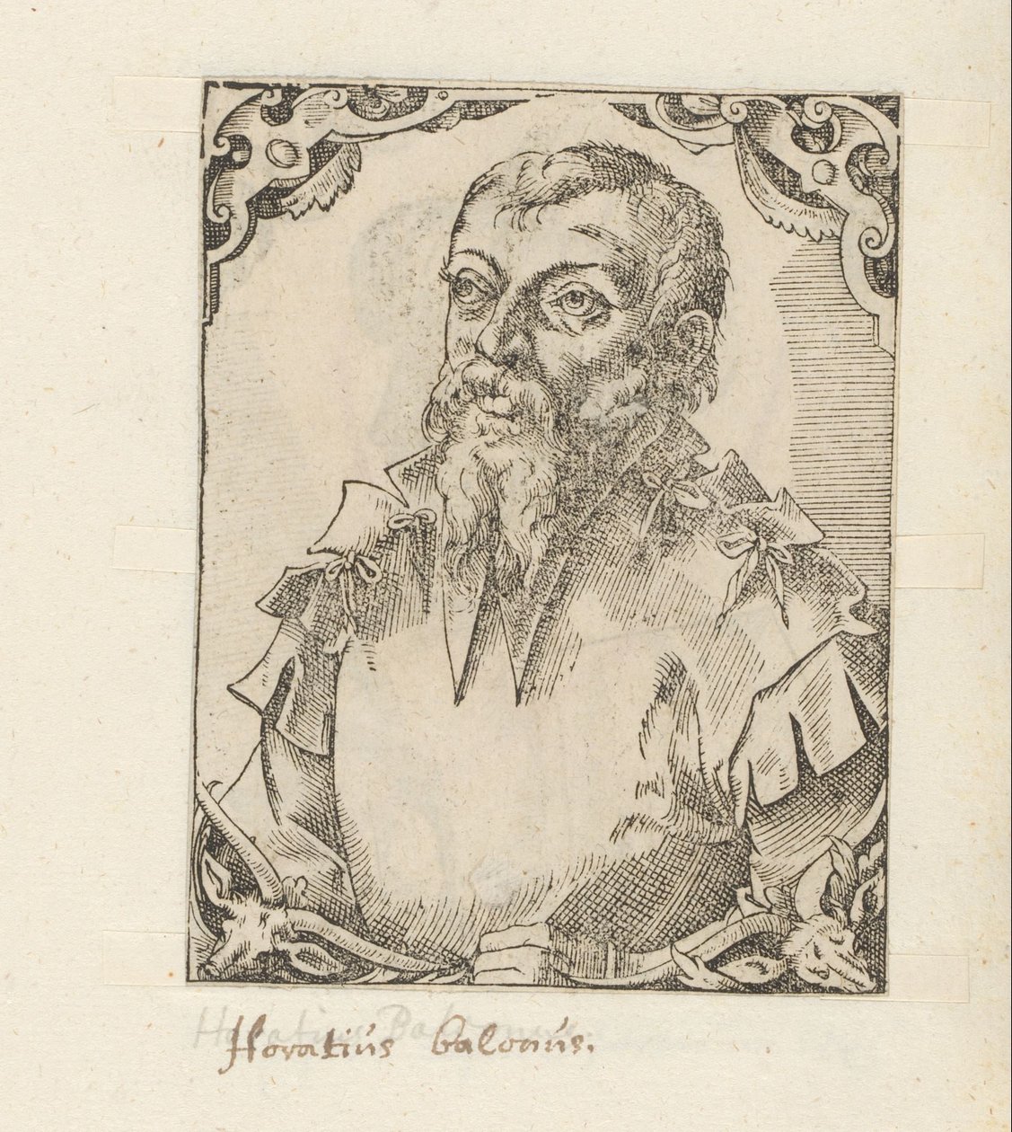 Portret van Horatio Baglioni by Anonymous