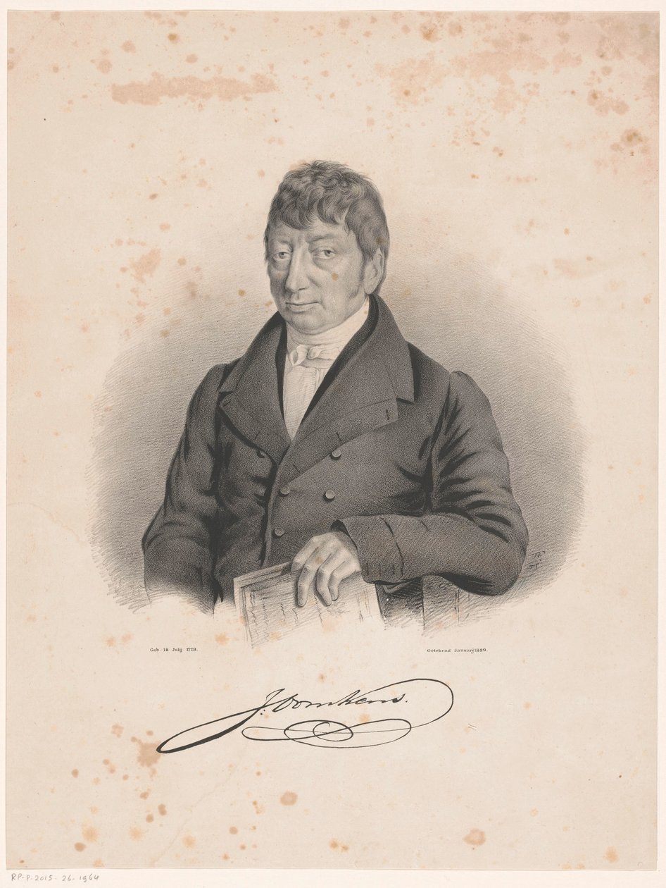 Jan Oomkens'in Portresi by Anonymous