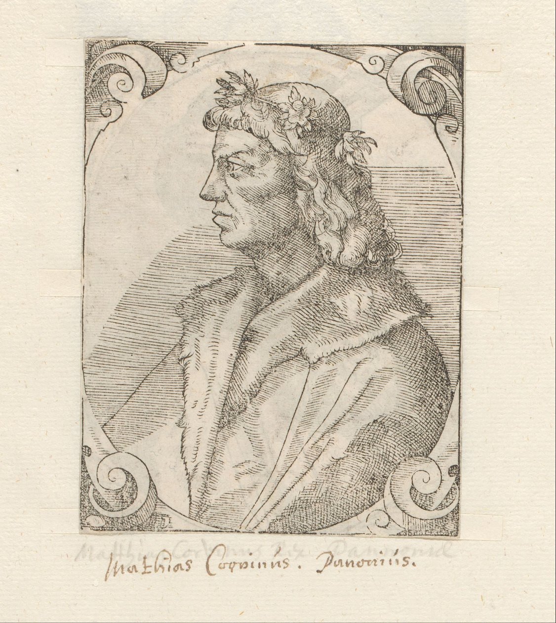 Portret van Matthias Corvinus by Anonymous