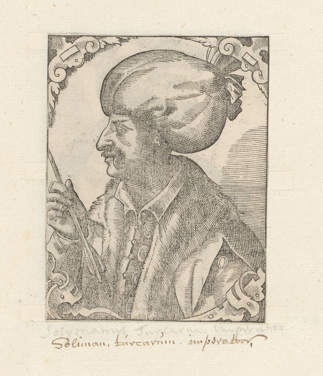 Portret van Süleyman I de Gote by Anonymous