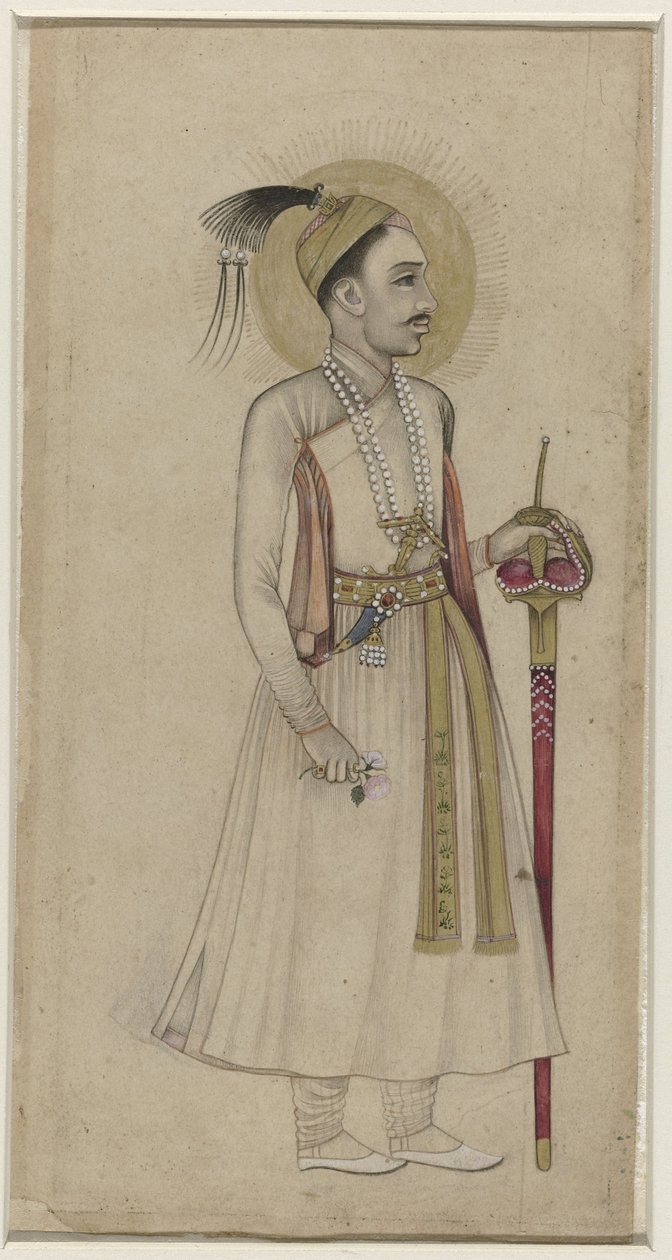 Golconda Sultanı Muhammed-Kuli Kutub-Şah'ın Portresi by Anonymous