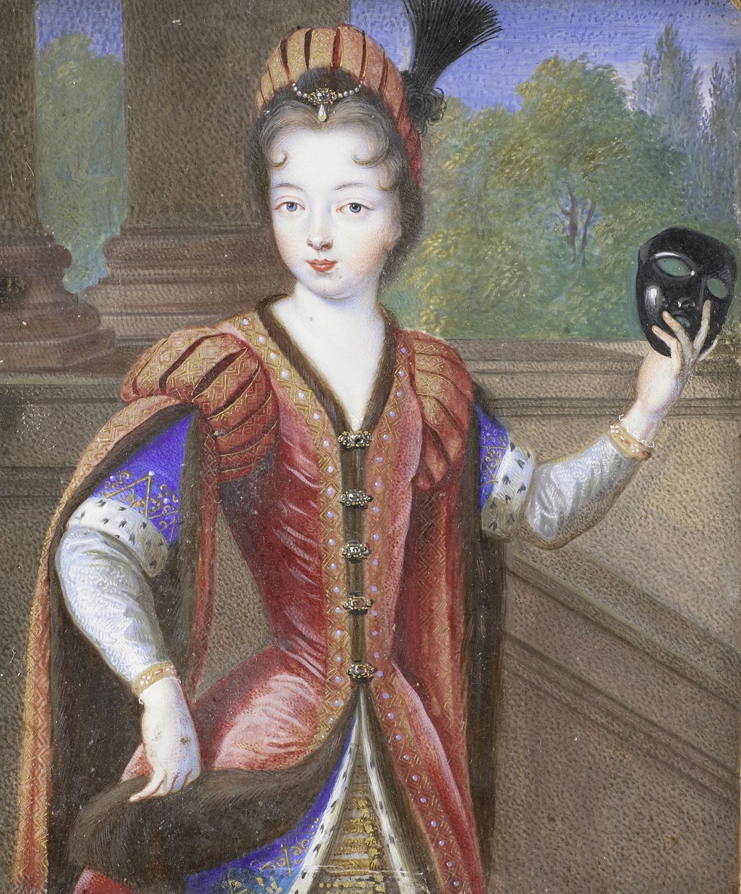 Genç bir kadının portresi, muhtemelen Valois'li Marguerite (1553-1615), II. Henry'nin kızı by Anonymous