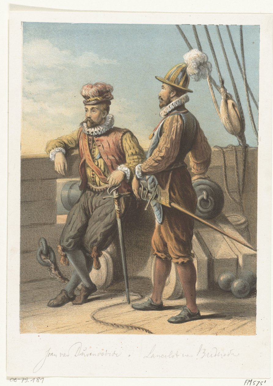Su Dilencilerinin Portreleri Jan van Duivenvoorde ve Lancelot van Brederode, 1572 by Anonymous