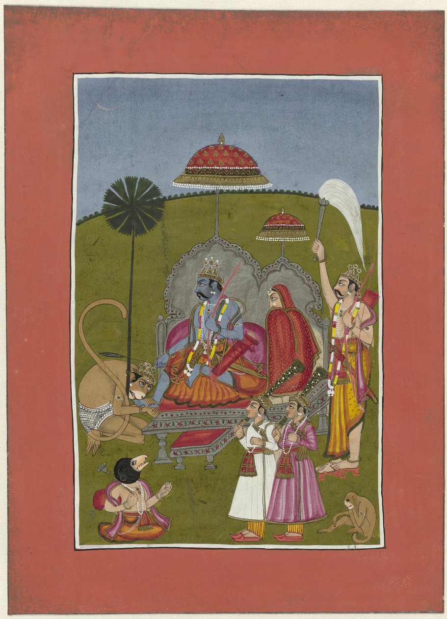 Rama avatarı Avatarlar van Vishnu (dizi adı) by Anonymous