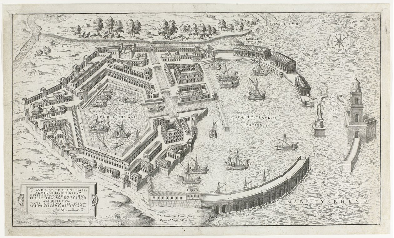 Reconstructie van de antieke cenneti van Ostia Roma Aynası (dizi adı) by Anonymous