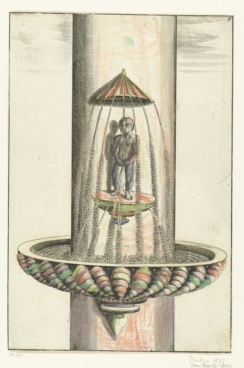 rond bassin putto ile buluştu Architectura Cura Nova (dizi adı) by Anonymous