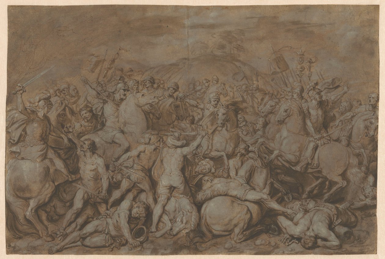 Antik çağda at nalı savaşı by Anonymous