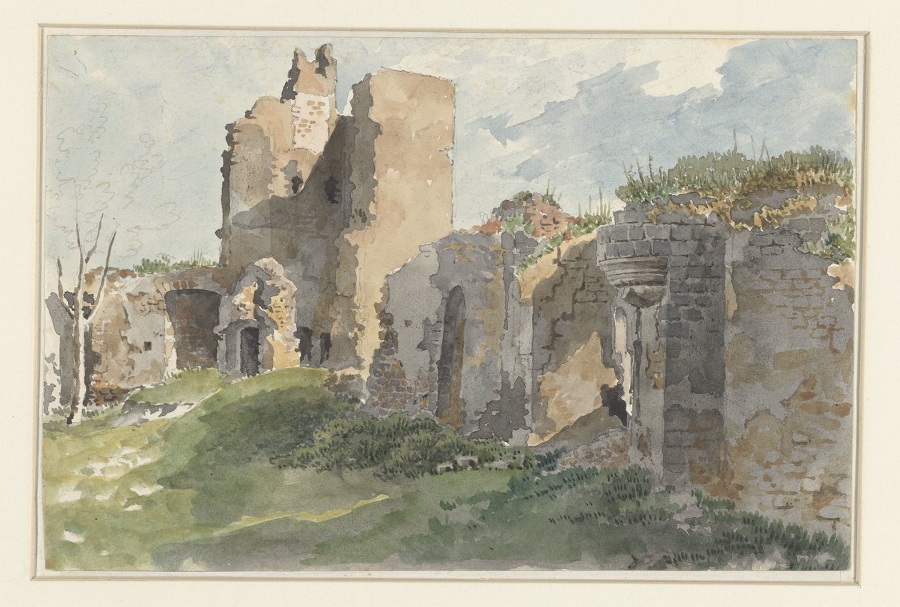Chevreuse Kalesi Harabeleri by Anonymous