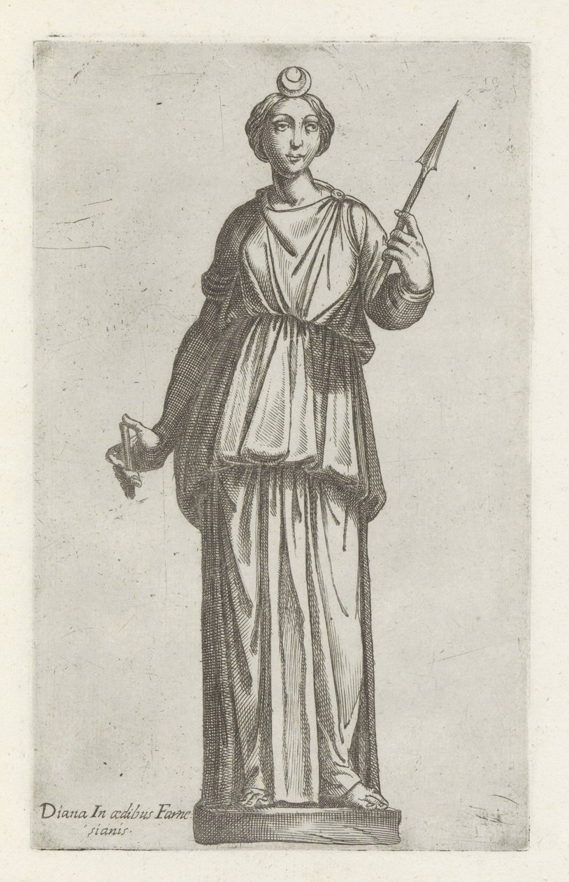 Heykeltıraş van Diana Farnese Diana (nesne üzerinde başlık) Roma