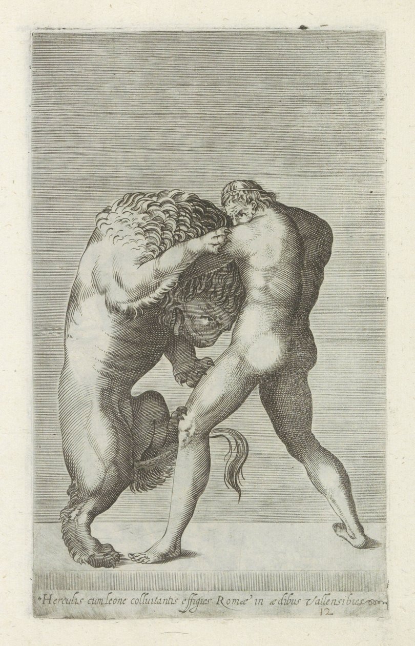 Heykeltıraş van Hercules gevecht