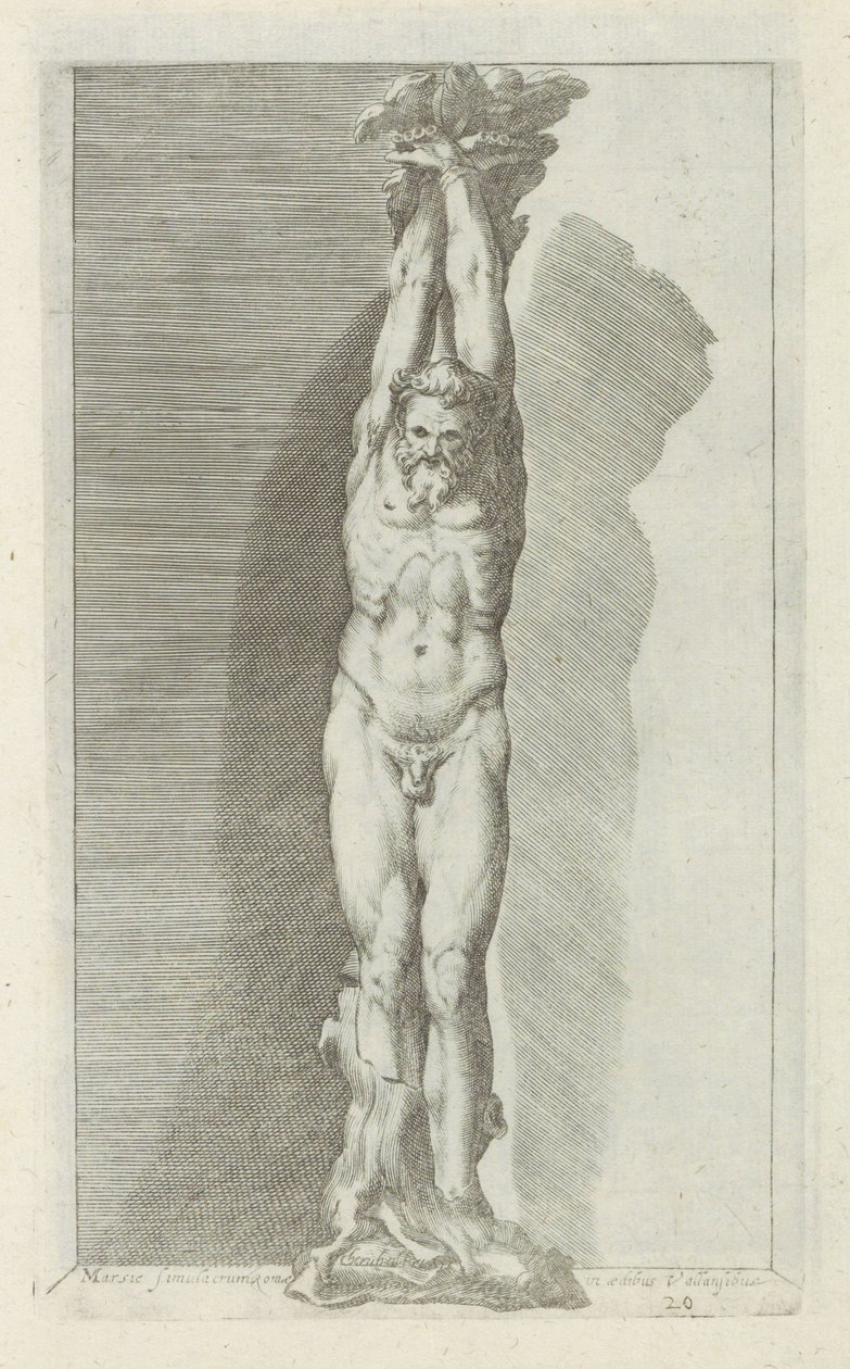 Heykeltıraş van Marsyas Marsia Roma heykeli by Anonymous