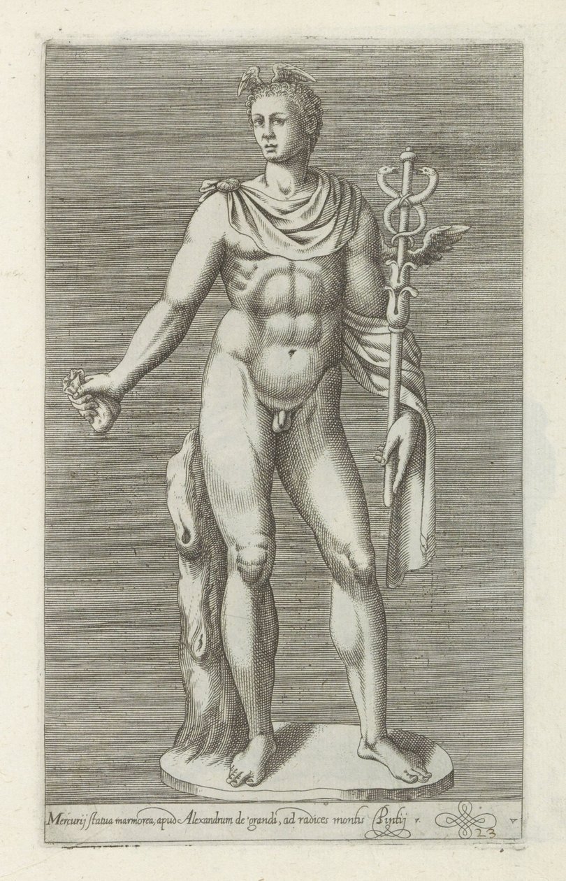 Heykeltıraş van Hermes Merkür