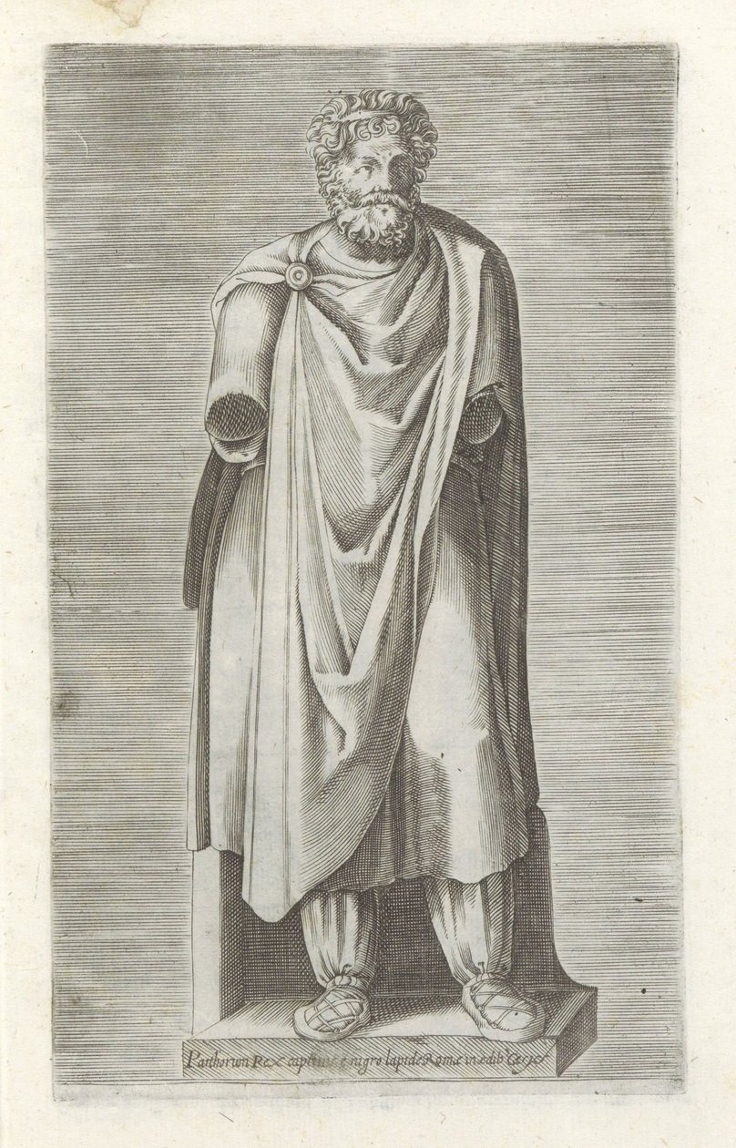 Heykeltıraş van een gevangen koning Kral Parthorium, Roma