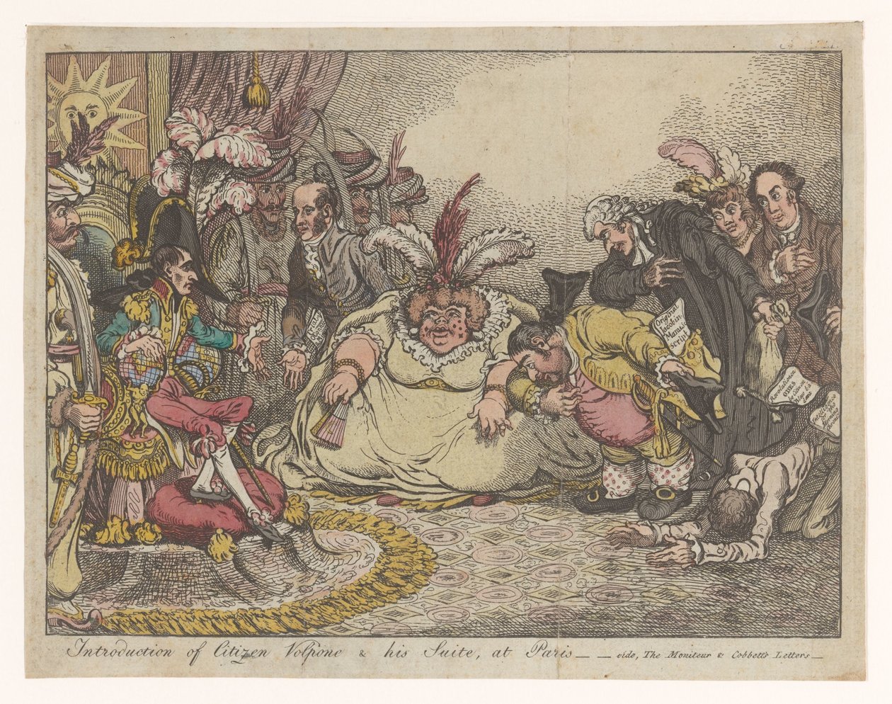 Spotpret, Napolyon ve Fox ile tanıştı, 1802 Paris