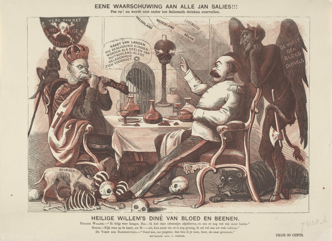 Kaiser Wilhelm I ve Bismarck