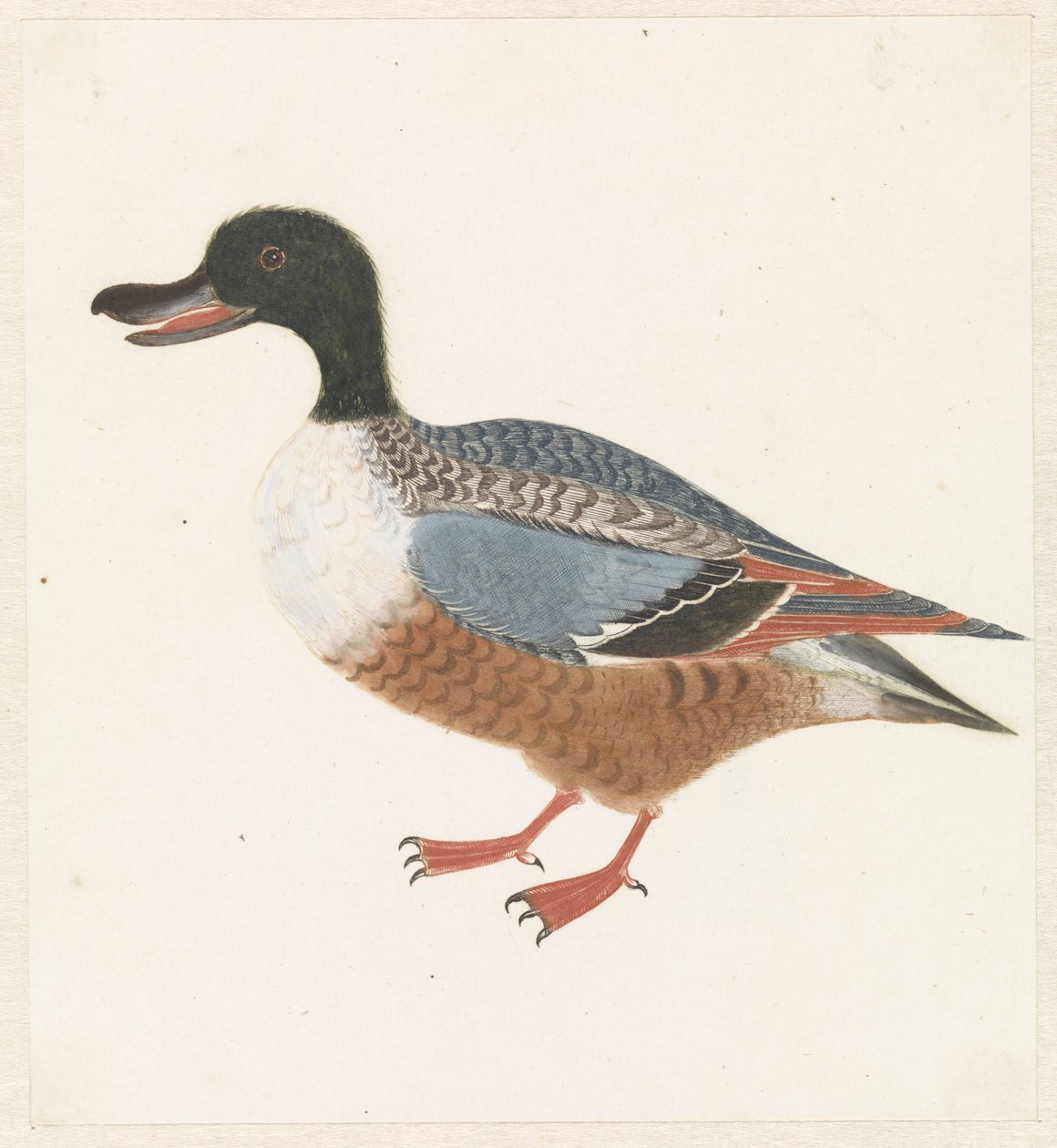 Solda duran kürek by Anonymous