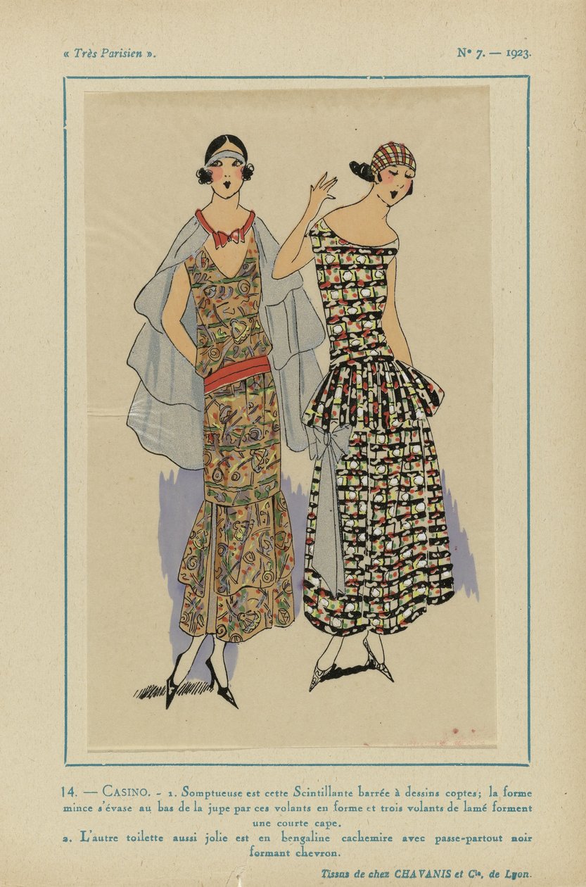 Çok Parisli, 1923, No 7: 14.- CASINO. / 1. Görkemli mi bu Pırıl pırıl... by Anonymous