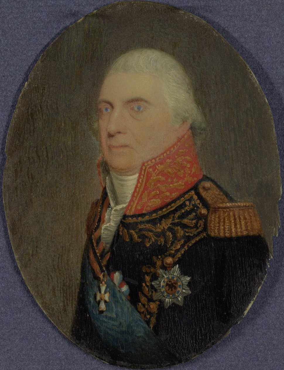 Amiral Jan Hendrik van Kinsbergen (1735-1819), c.1810 (fildişi üzerine guaj) by Anonymous Anonymous