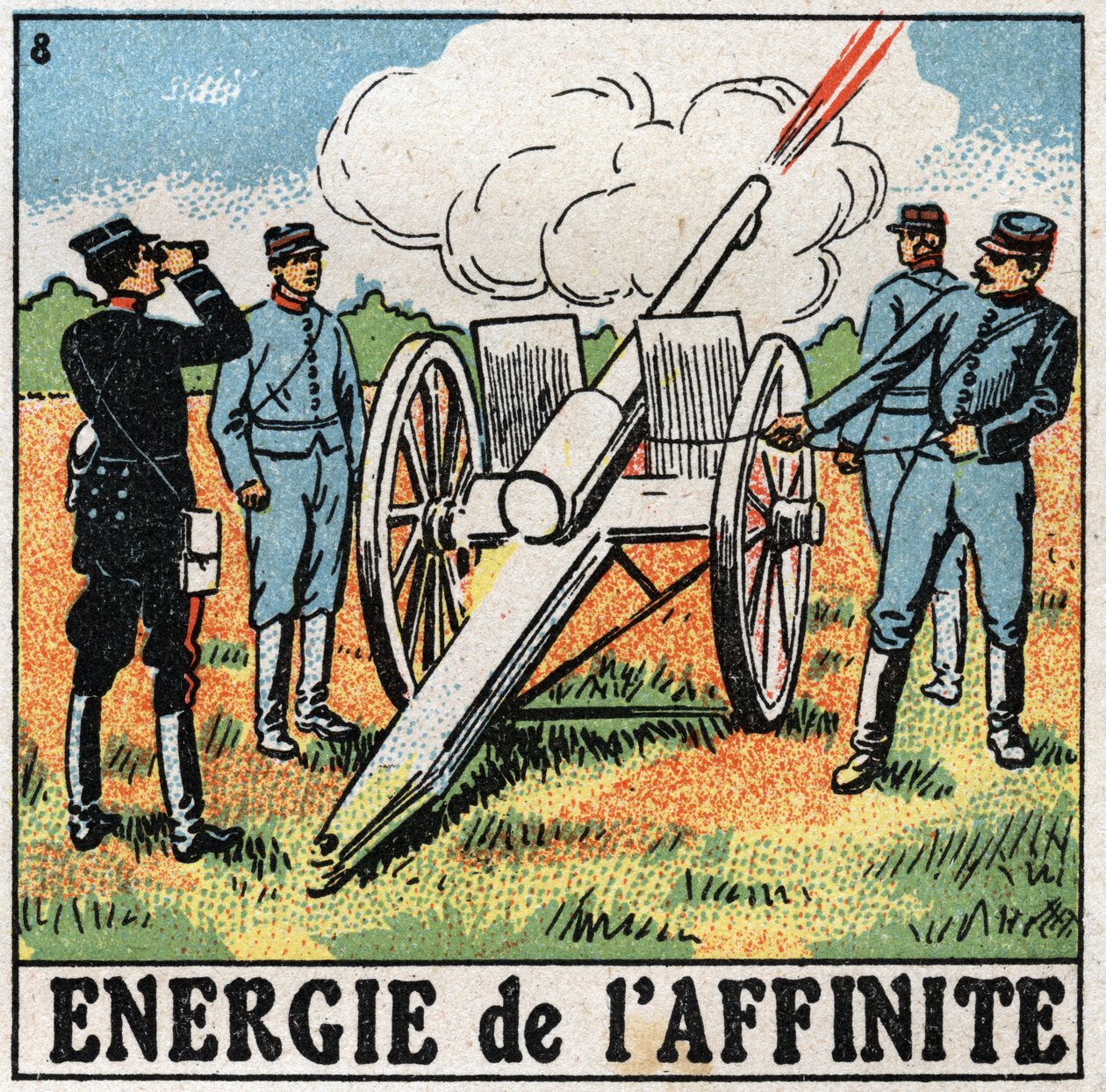 Yakınlık enerjisi: patlayıcıları ateşleyen topçular. 1925