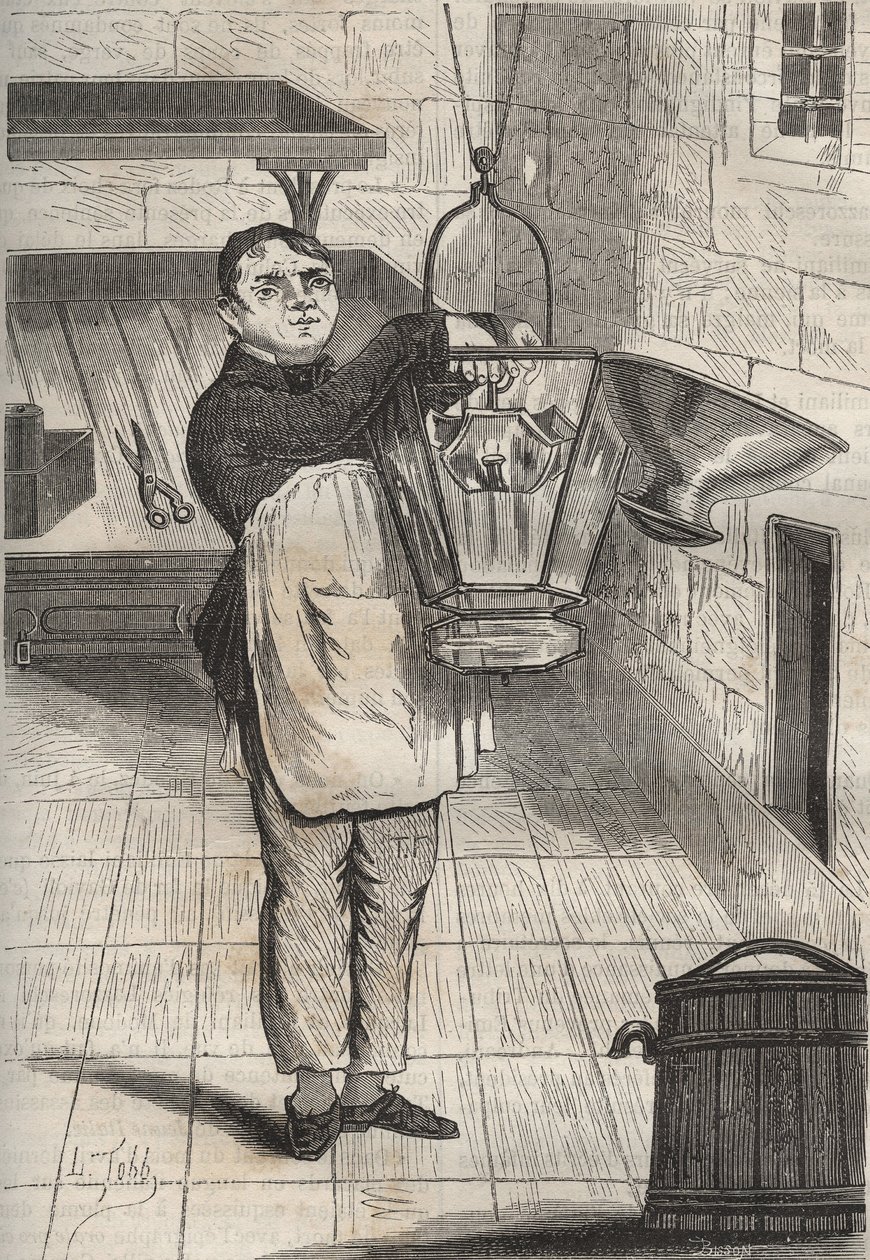 Anthelme Collet (1785-1840) Rochefort hapishanesinde. Pierre Zaccone (1817-1895) (Colonia Penale - Ceza kolonisi). Özel koleksiyon. by Anonymous Anonymous