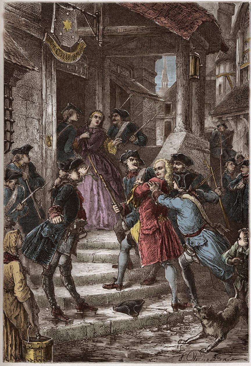 Voltaire ve yeğeninin Prusya