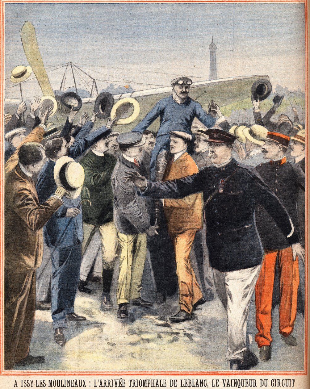Fransız pilot Alfred LeBlanc (1869-1921), Issy Les Moulineaux