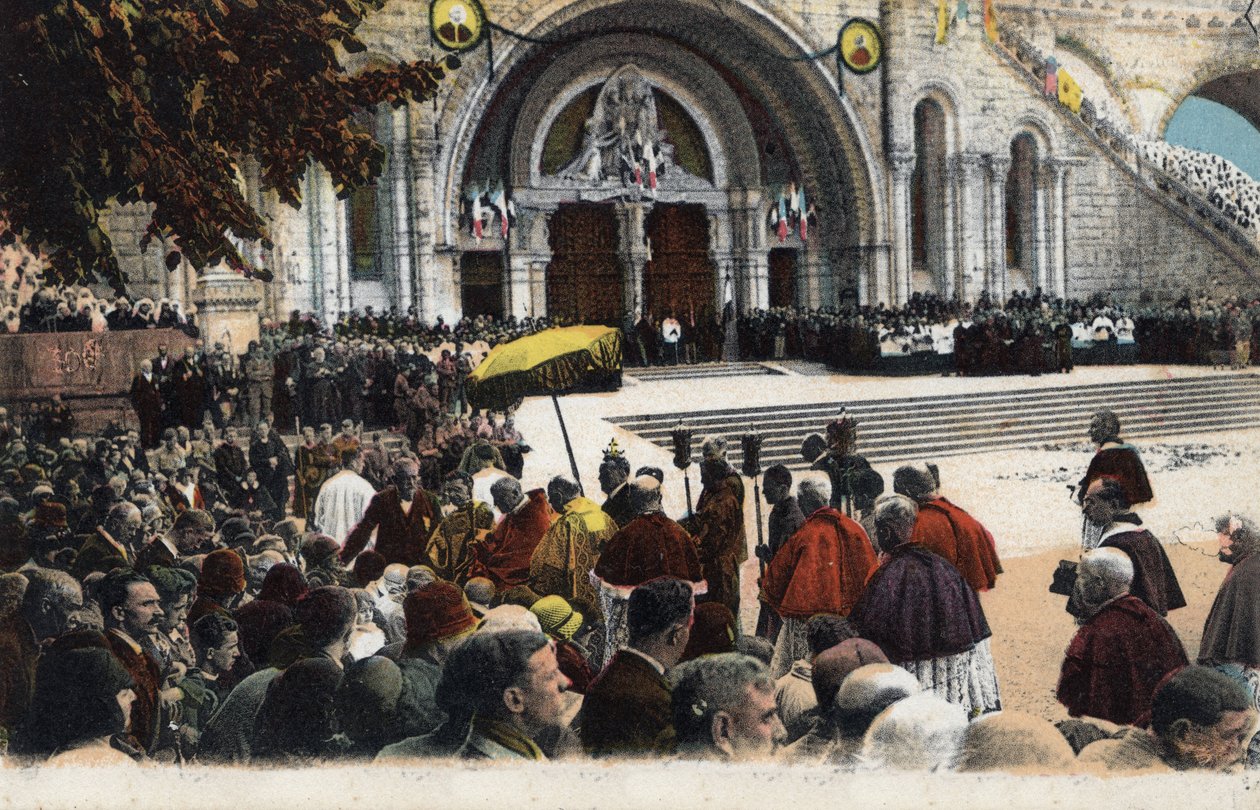 1900 civarında Lourdes - Hautes Pyrenees