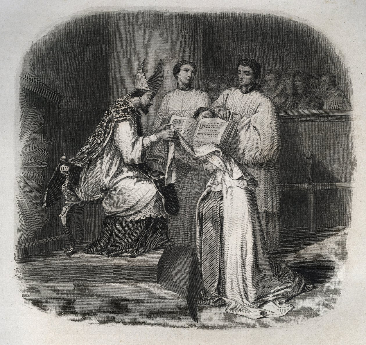 Enkarnasyonun Kutsal Meryemi (Sakal Jeanne Avrillot) (1566-1618) 1614