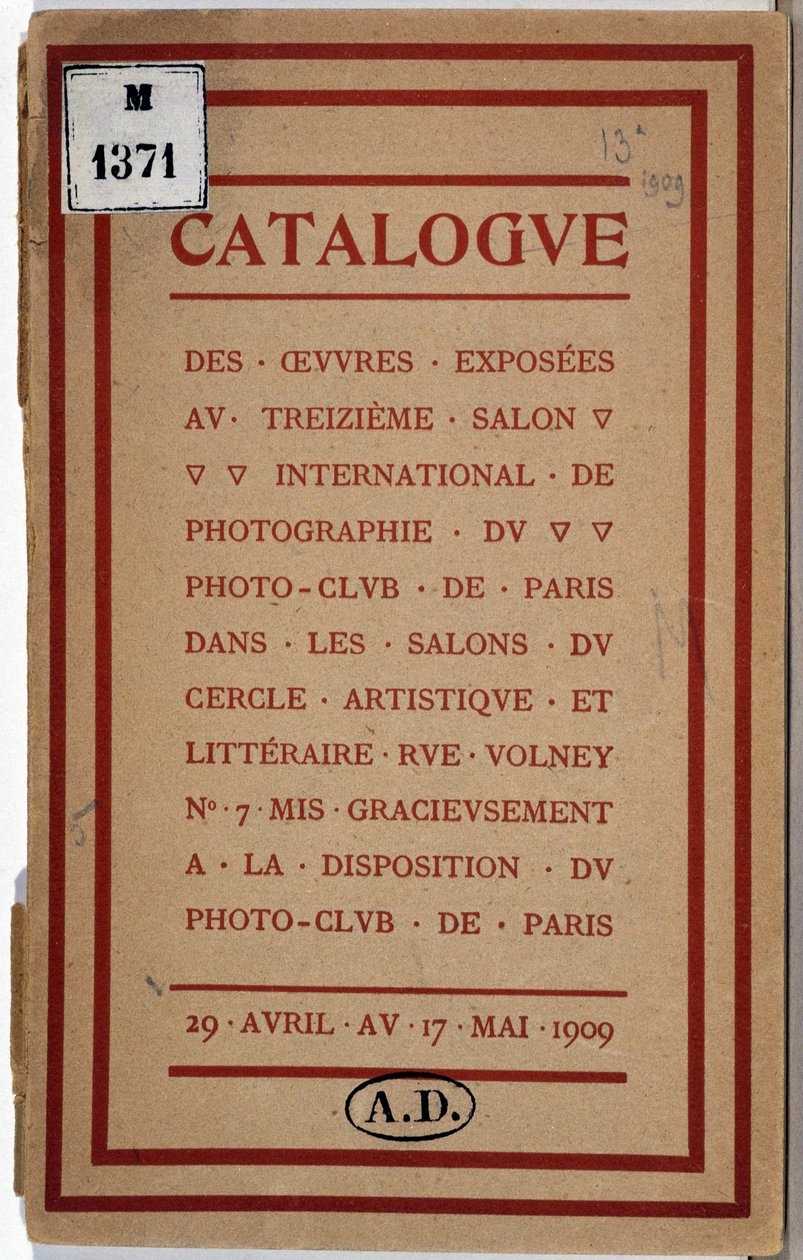 Paris Fotoğraf Kulübü Uluslararası Fotoğraf Sergisi Kataloğu by Anonymous Anonymous